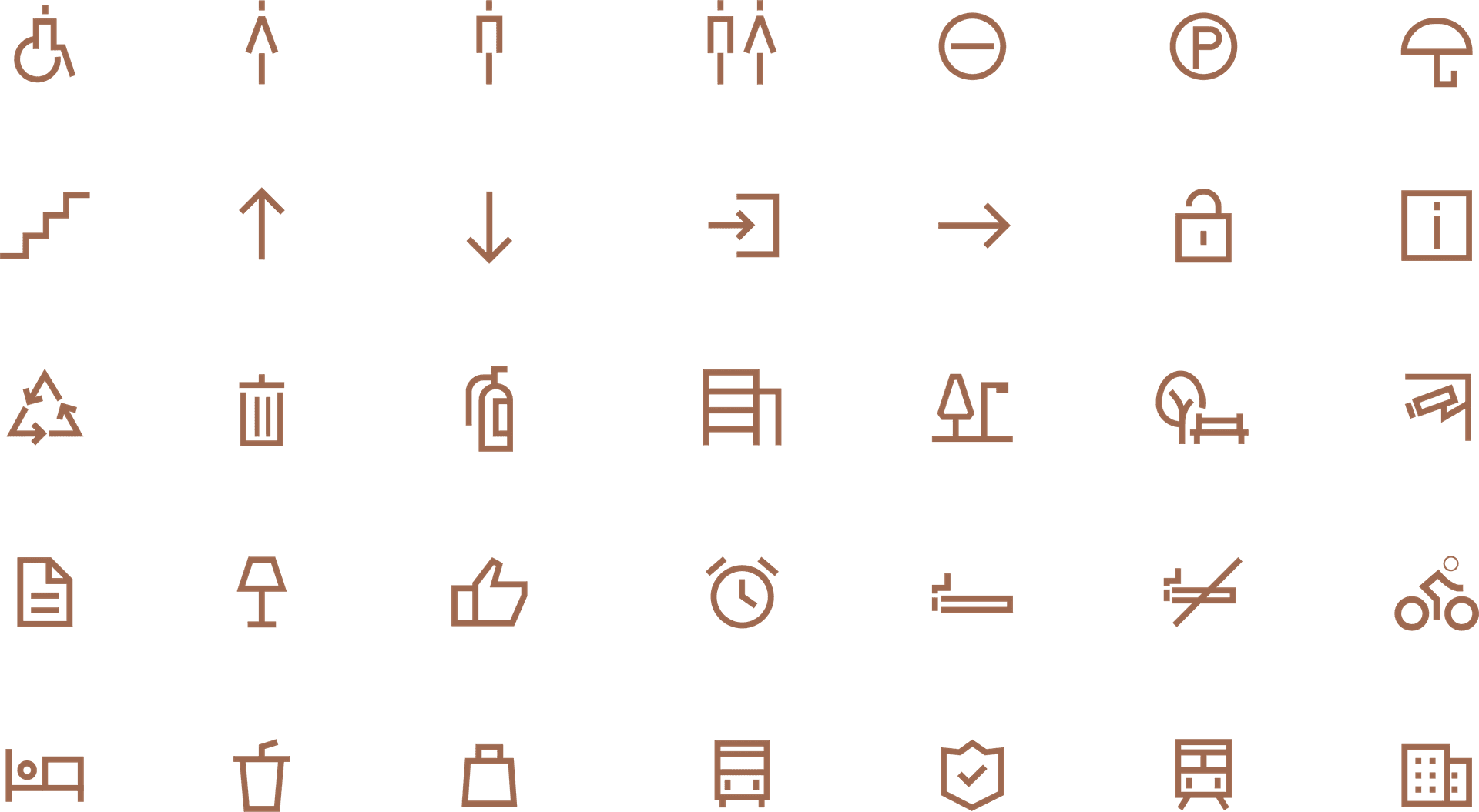 Icons Brown