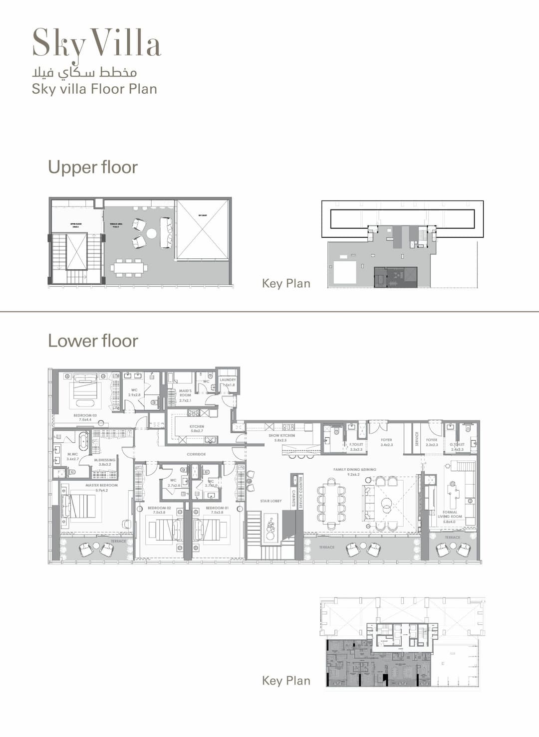نموذج Sky Villa